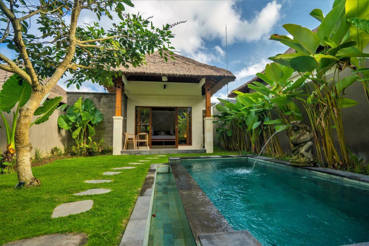 Three Gold Luxury Private Villas Ubud  Bagian luar foto